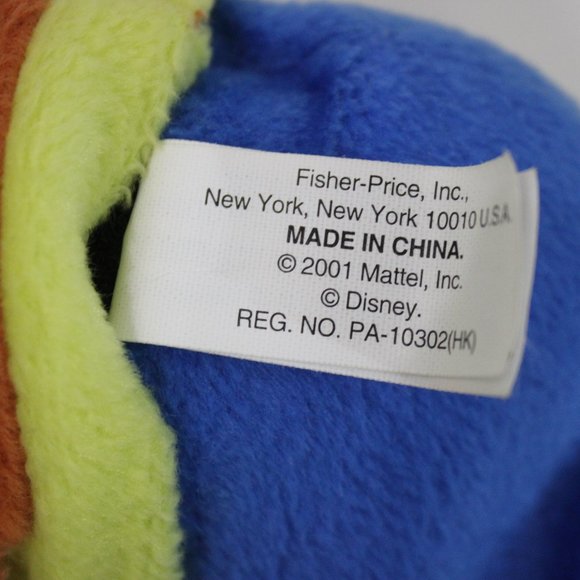Disney Goofy Fisher Price Stuffed Animal 2001 - Picture 4 of 4
